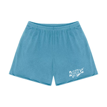 Apteka24x7 Logo Blue Mesh Shorts