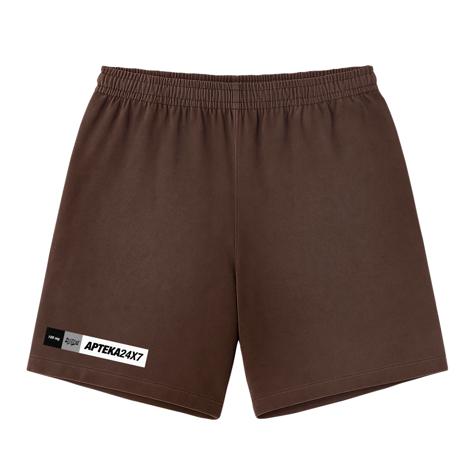 100mg Sweat Shorts Chocolate