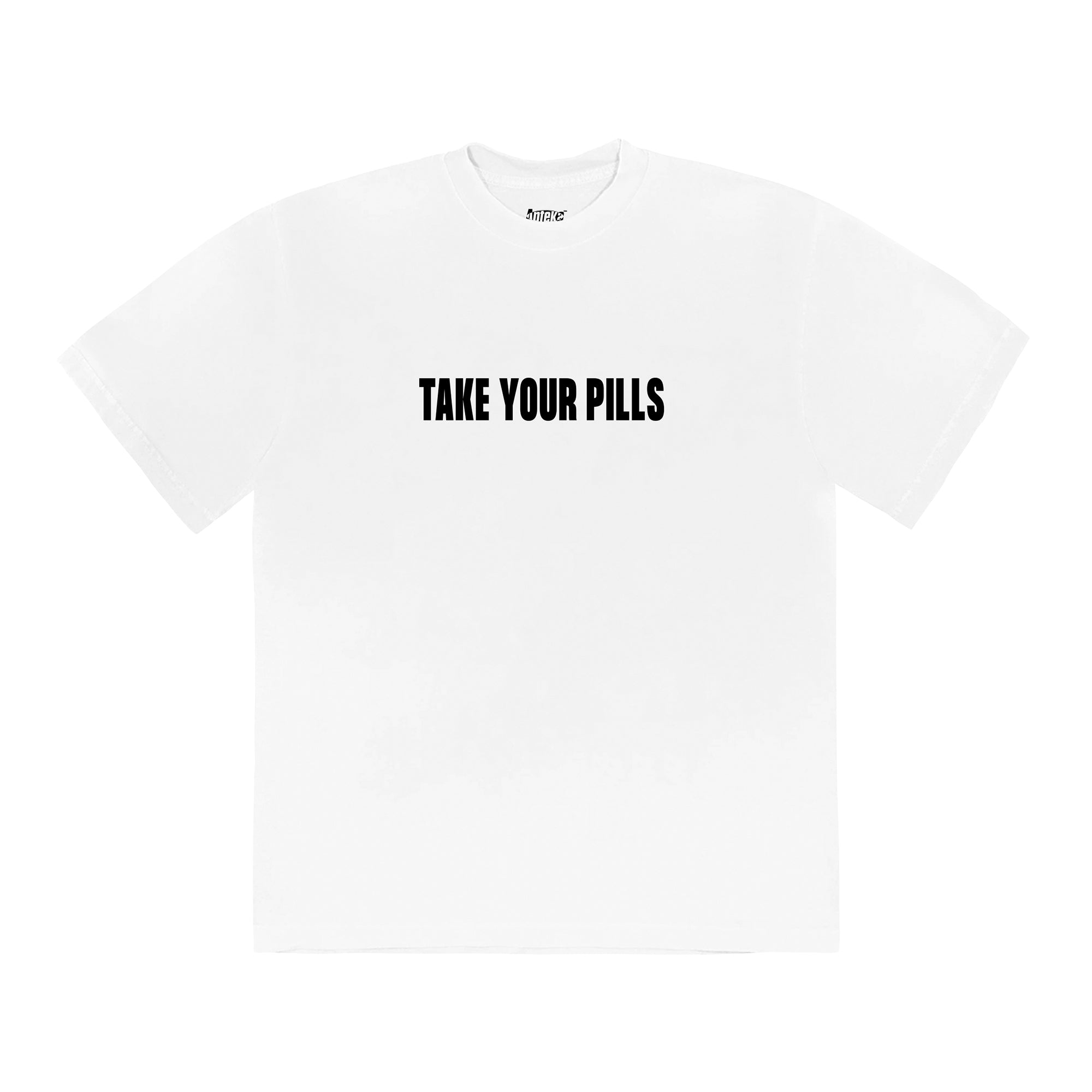 Take Your Pills T-Shirt White