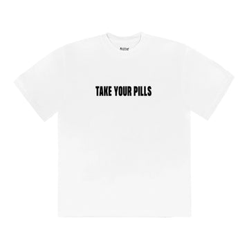 Take Your Pills T-Shirt White